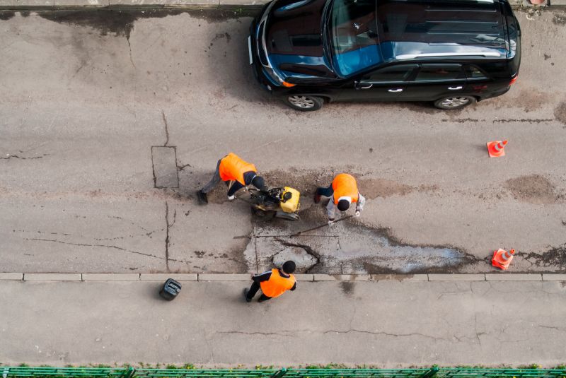 Parking Lot Hole Repair