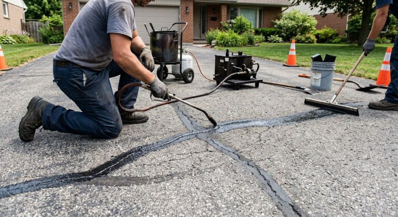 Driveway Asphalt Repair in Los Angeles, CA