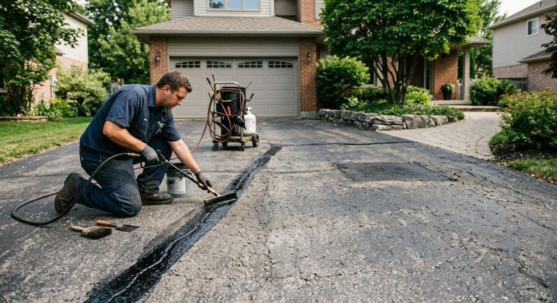 Driveway Blacktop Repair in Savannah, GA