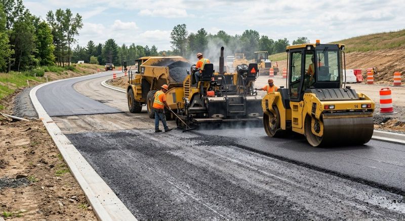 Road Paving Service in Little Rock, AR